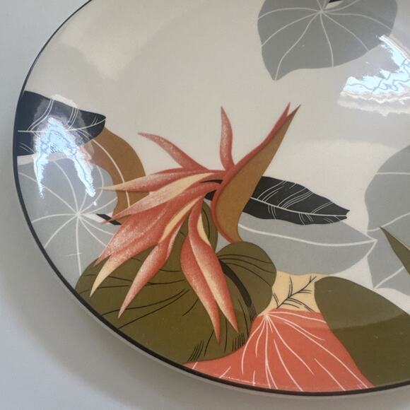 Vintage Sango Larry Laslo Birds of Paradise 7001 Japan 4 Salad Plates MCM - Picture 8 of 12